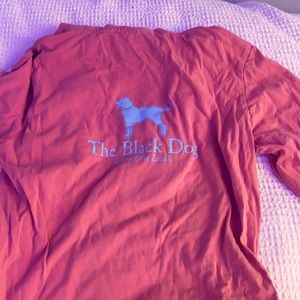 A black dog light sweater in women’s small